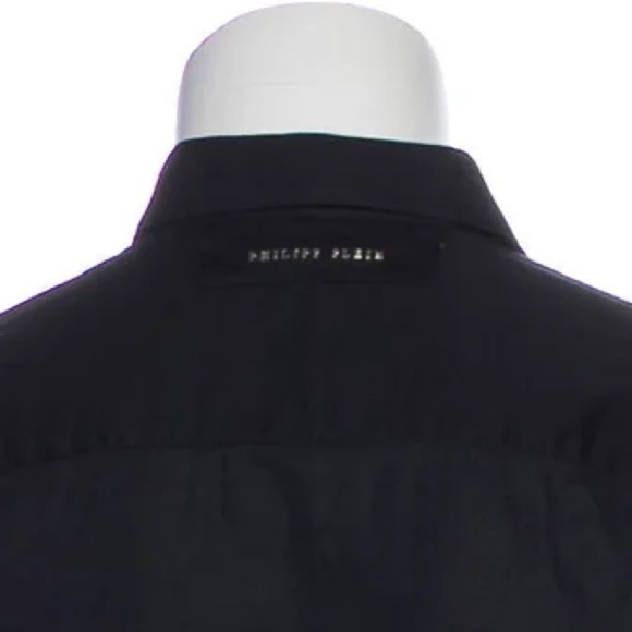 PHILIPP PLEIN Platinum Cut Skull Shirt Size: XL - Picture 5 of 5